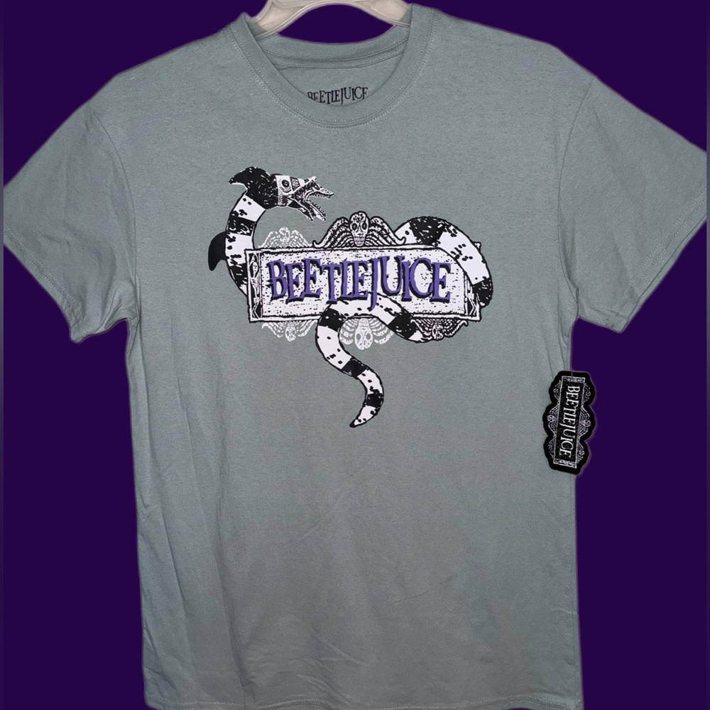 Beetlejuice officially licensed unisex sandworm graphic T-shirt, NWT